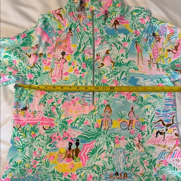 Lilly Pulitzer upf 50+ skipper popover - Let’s Get Together - Picture 4 of 5